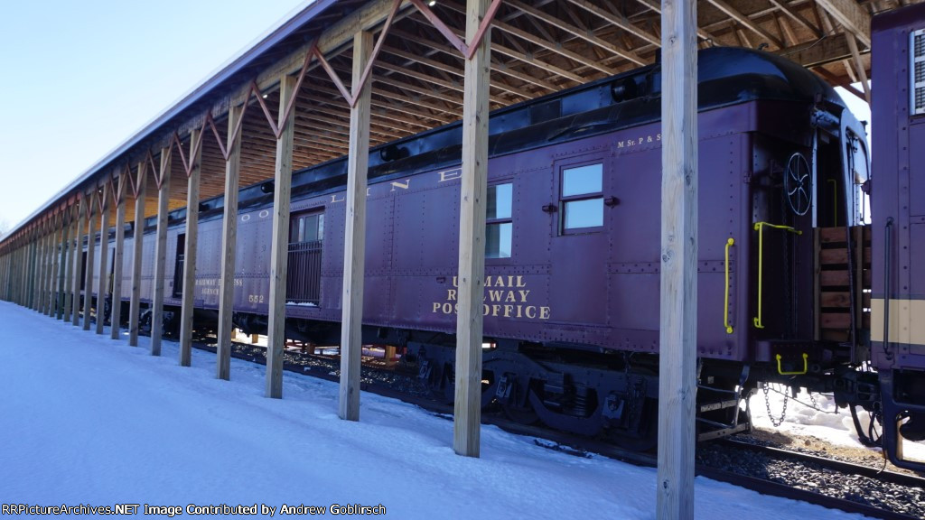 SOO 552 in the Snow